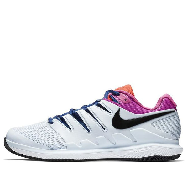 

Кроссовки air zoom vapor x 'half blue laser fuchsia' Nike, белый