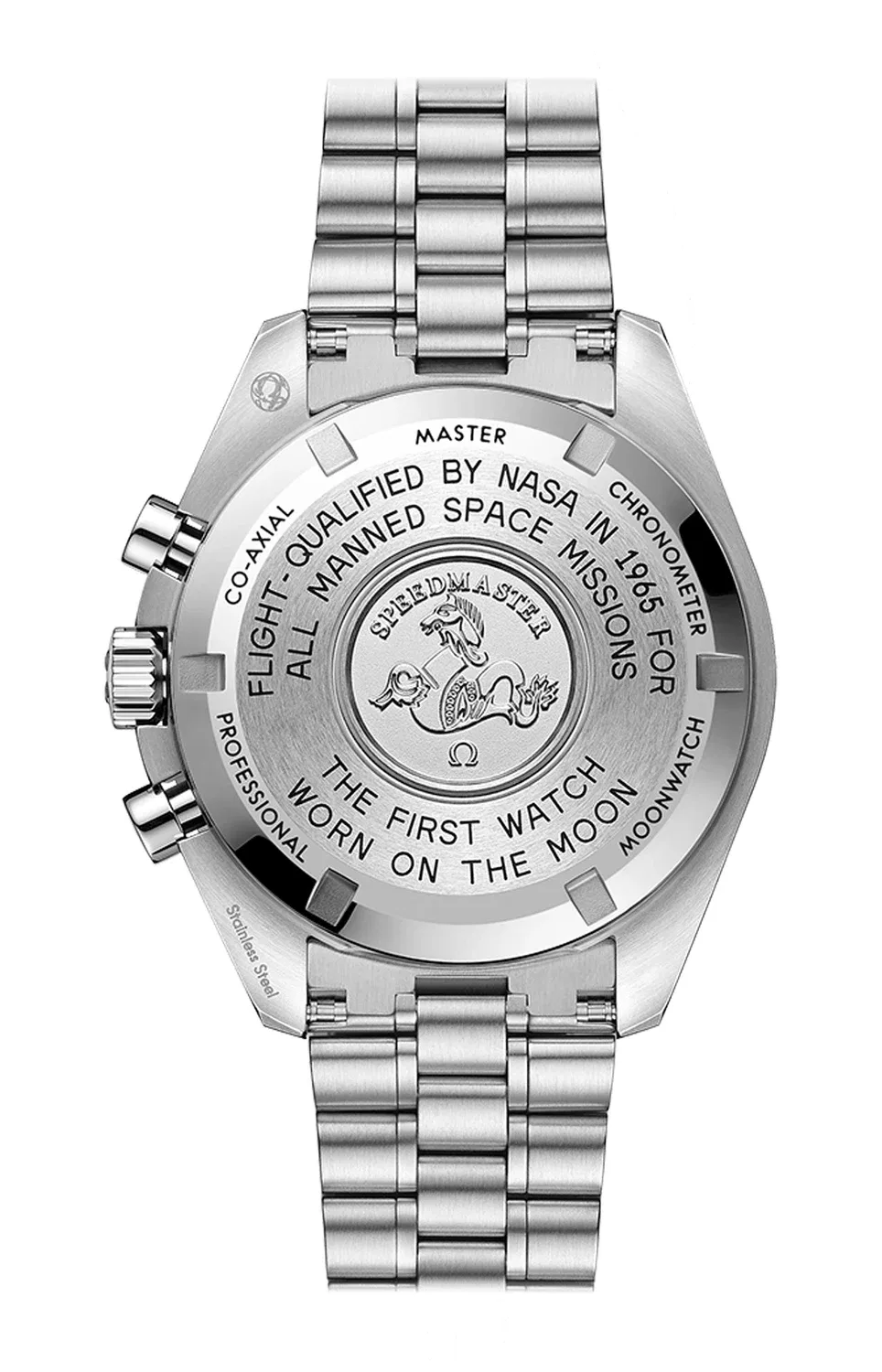 СПИДМАСТЕР МУНВОТЧ ПРОФЕССИОНАЛ CO-AXIAL MASTER CHRONOMETER ХРОНОГРАФ 42 ММ - 310.30.42.50.01.001 OMEGA, черный — фото 2