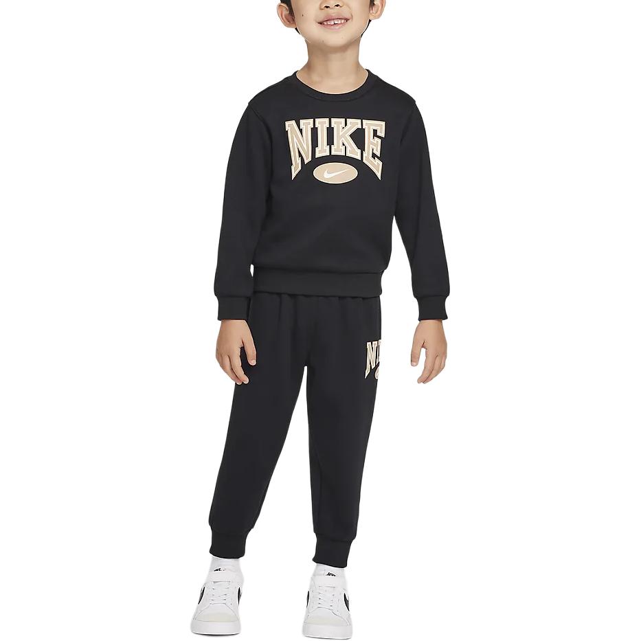 

Повседневная спортивная одежда Основы игрового дня Черная для младенцев и малышей Nike