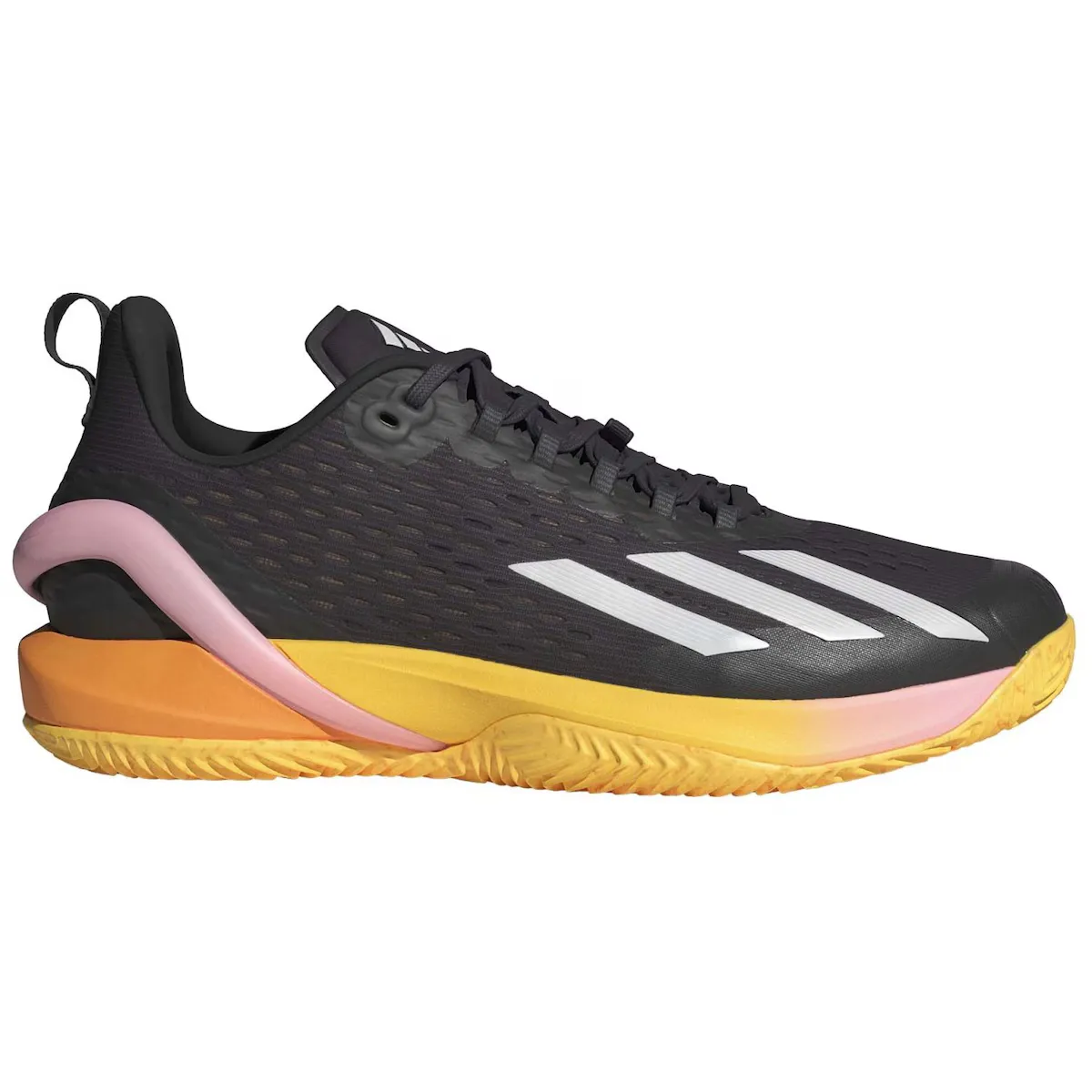 

Мужские теннисные кроссовки Adidas ADIZERO CYBERSONIC CLAY, черный/розовый