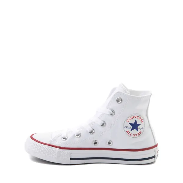 Высокие кроссовки Converse Chuck Taylor All Star - Little Kid, белый — фото 3