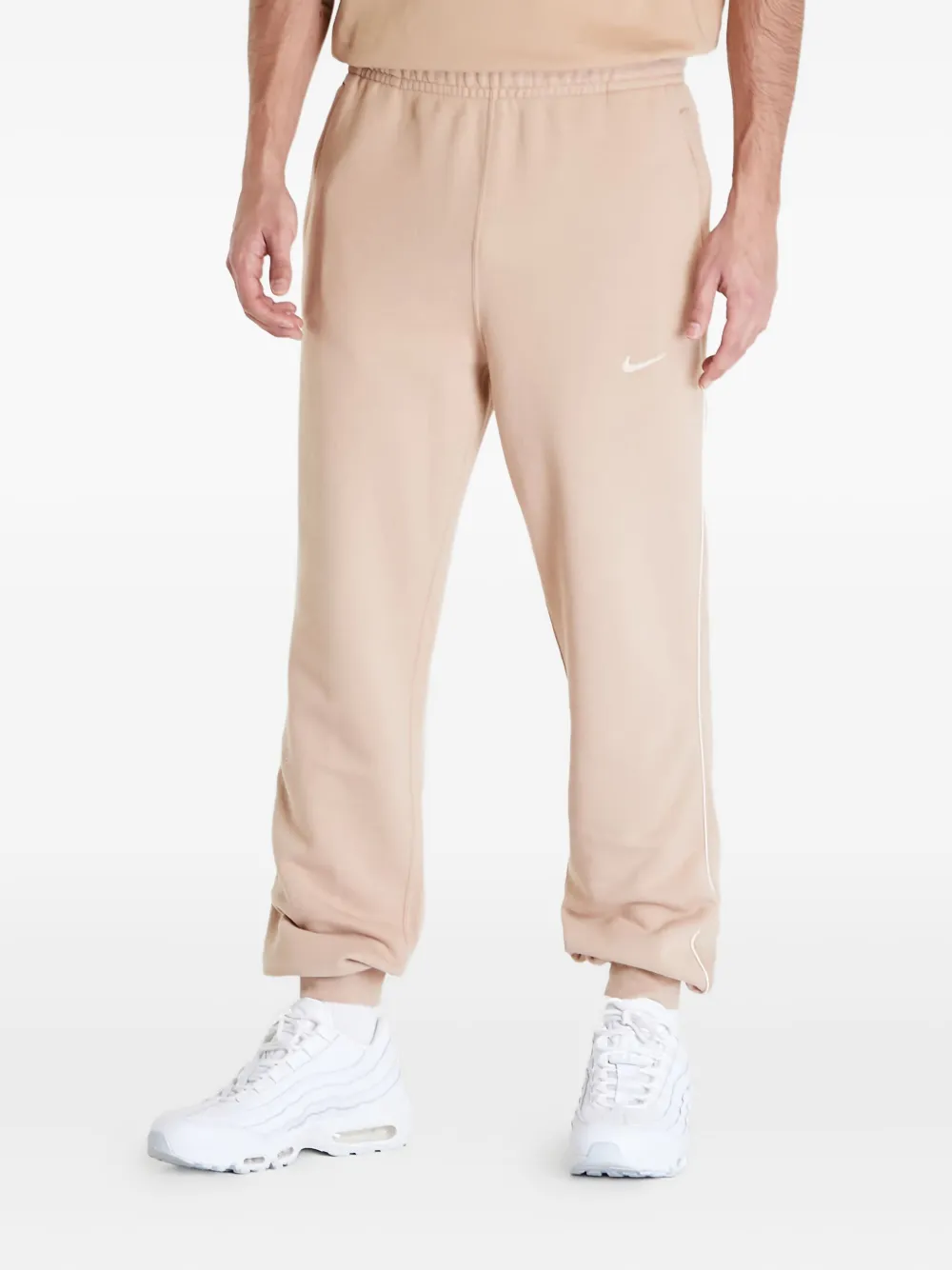 

Флисовые брюки с полосками по бокам Nike, нейтральный