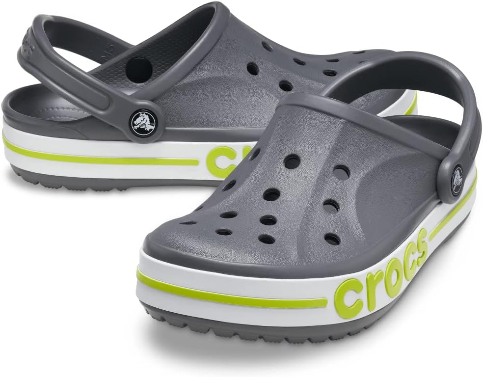 Унисекс сабо Crocs Bayaband, серый — фото 4