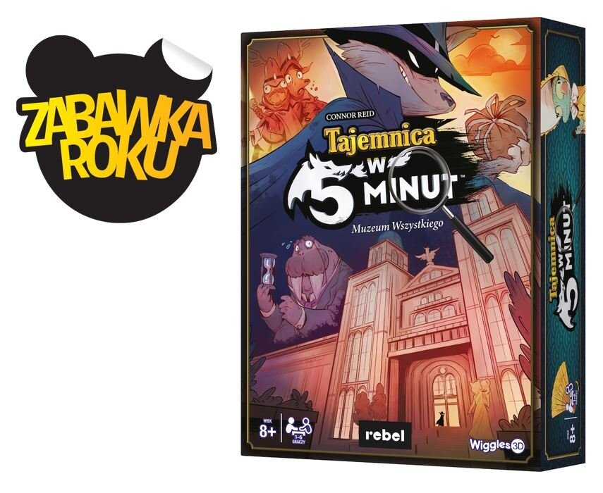 

Тайна за 5 минут, игра для вечеринки, Ребел Rebel