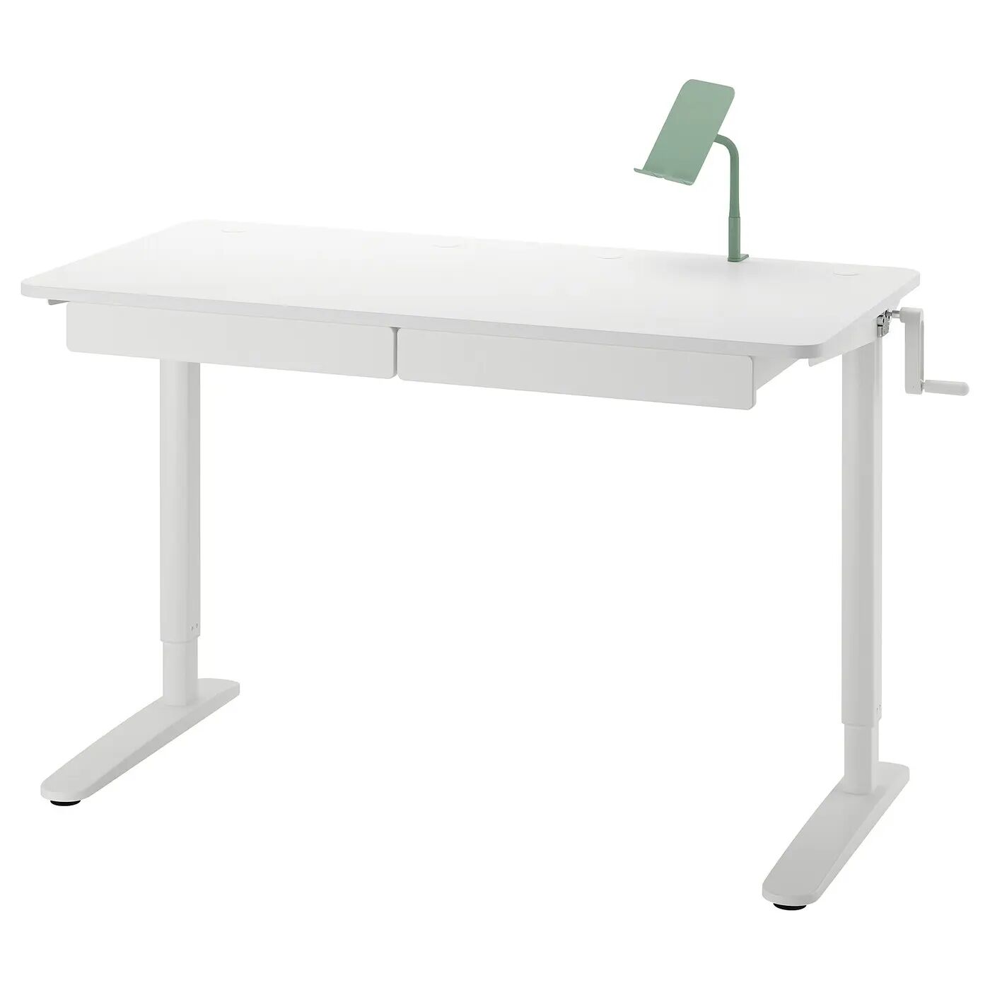 

Комбинированный стол для работы сидя/стоя RELATERA IKEA, 117x60 см, серо-зеленый