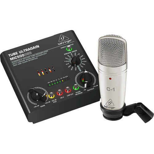 

Комплект для СТУДИЙНОЙ записи ГОЛОСА Behringer