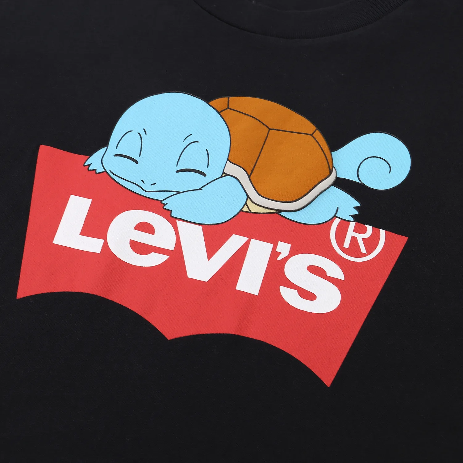Футболка Levi's x Pokemon Unisex черная — фото 4