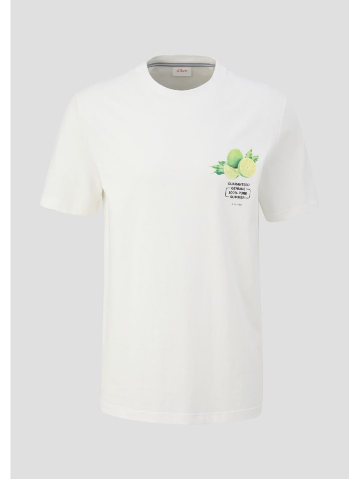 

Футболка в цвете 01D2_white s.Oliver, Белый, Футболка в цвете 01D2_white s.Oliver