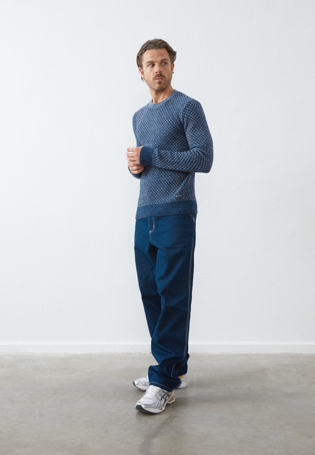 

Джемпер Pier One, цвет Mottled Dark Blue
