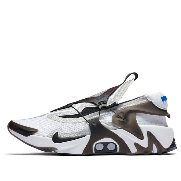

Кроссовки adapt huarache 'white black' uk charger Nike, белый