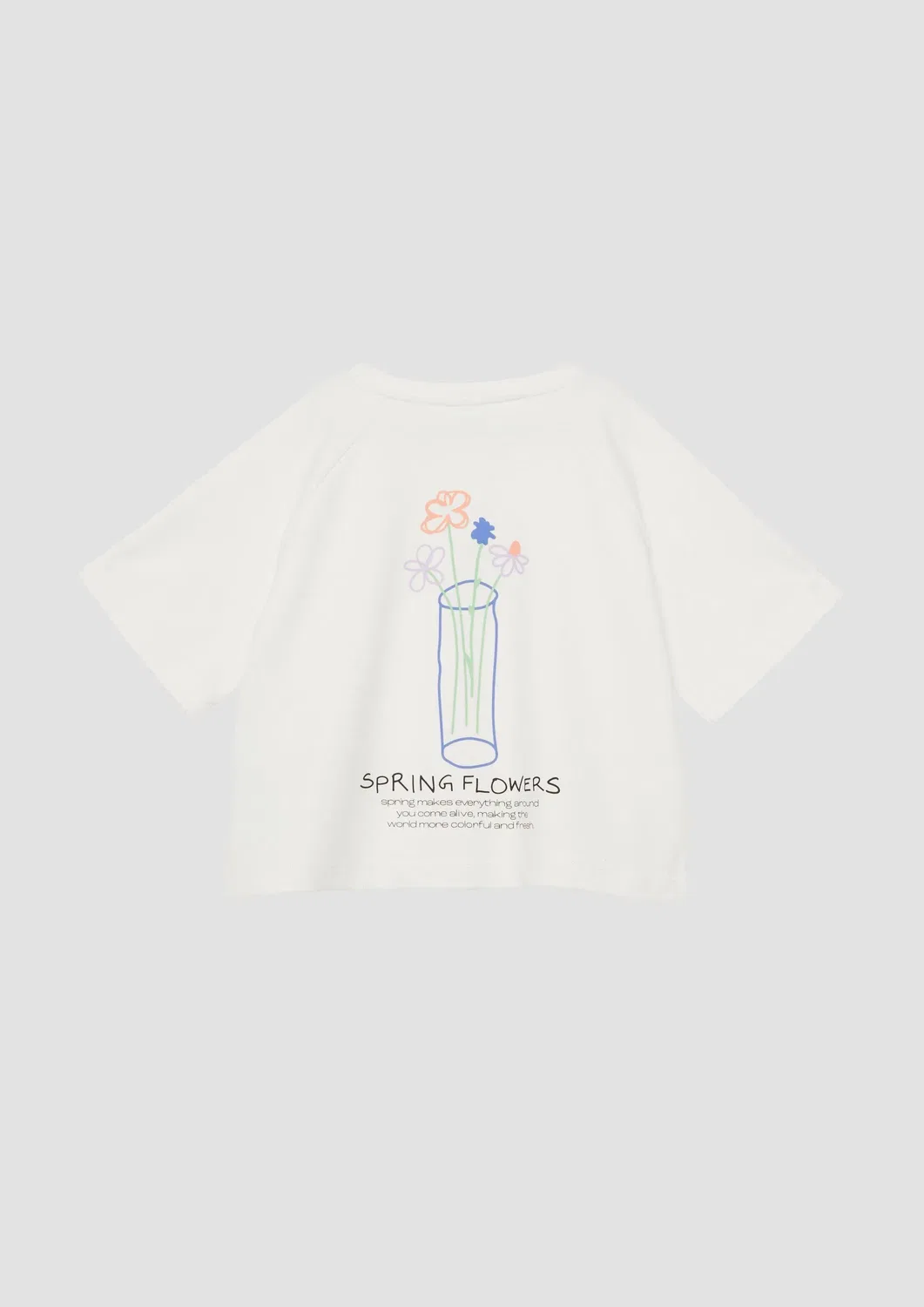 T-Shirt свободного кроя s.Oliver, кремовый — фото 2