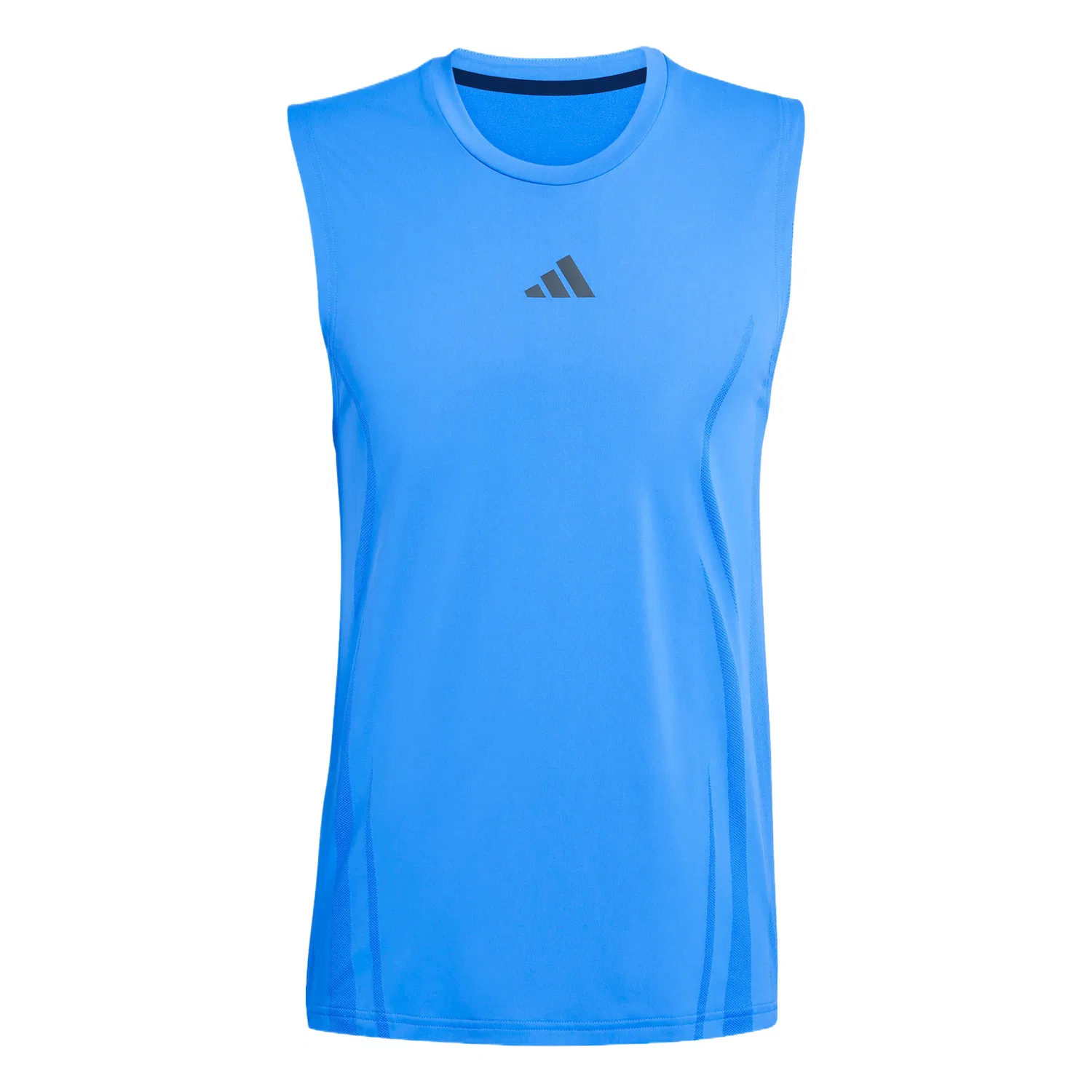 Майка Airchill мужская, light blue, круглый вырез, умеренная Adidas