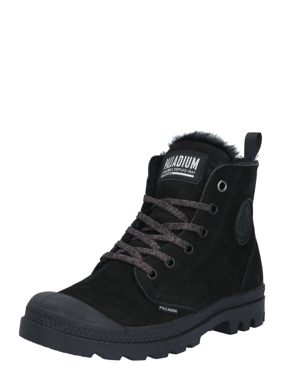 Ботильоны на шнуровке Palladium Pampa, черный