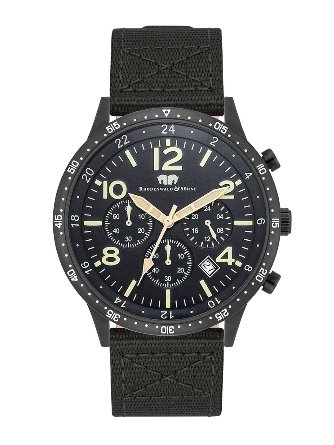 

Rhodenwald & Söhne Аналоговые часы в черном цвете