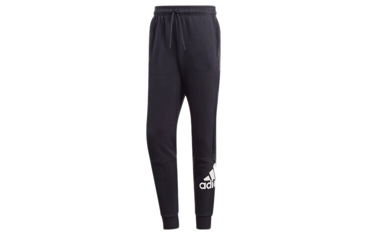 

Трикотажные спортивные штаны мужские черные Adidas, черный