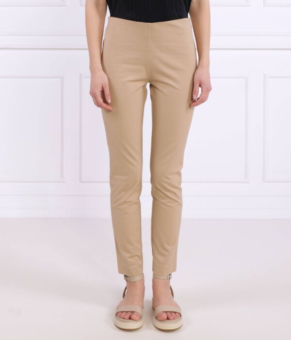 

Брюки женские Lauren Ralph Lauren скинни с высокой талией, бежевый