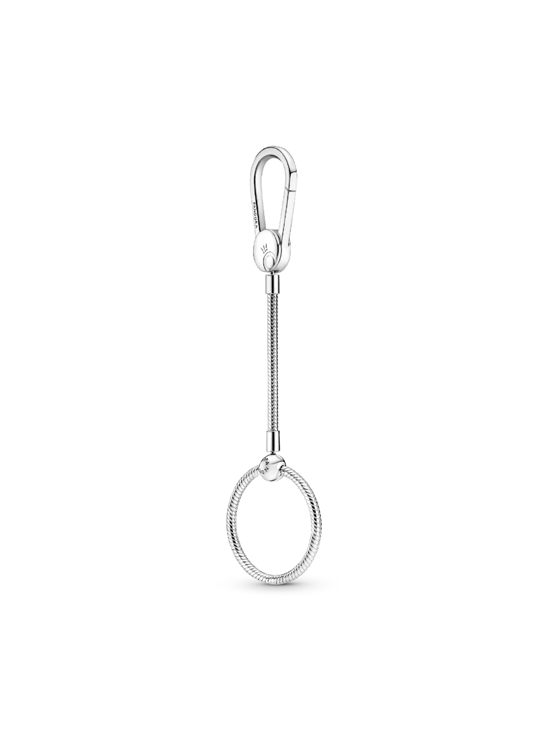 

Комплект Pandora Moments Medium Bag Charm Holder, серебро 925 пробы