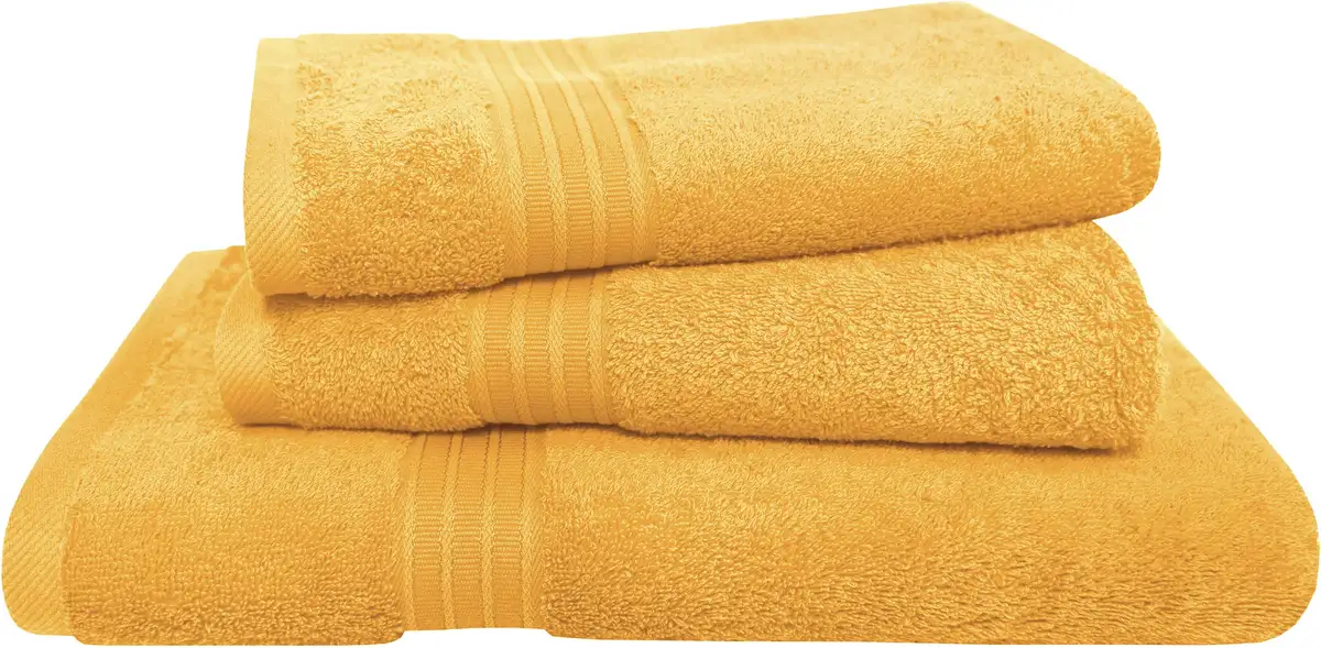 

Набор полотенец Dyckhoff "Сиена" (3 шт.), золотисто-желтый