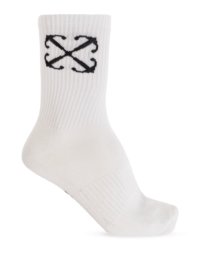 

Хлопковые носки Off White, белый