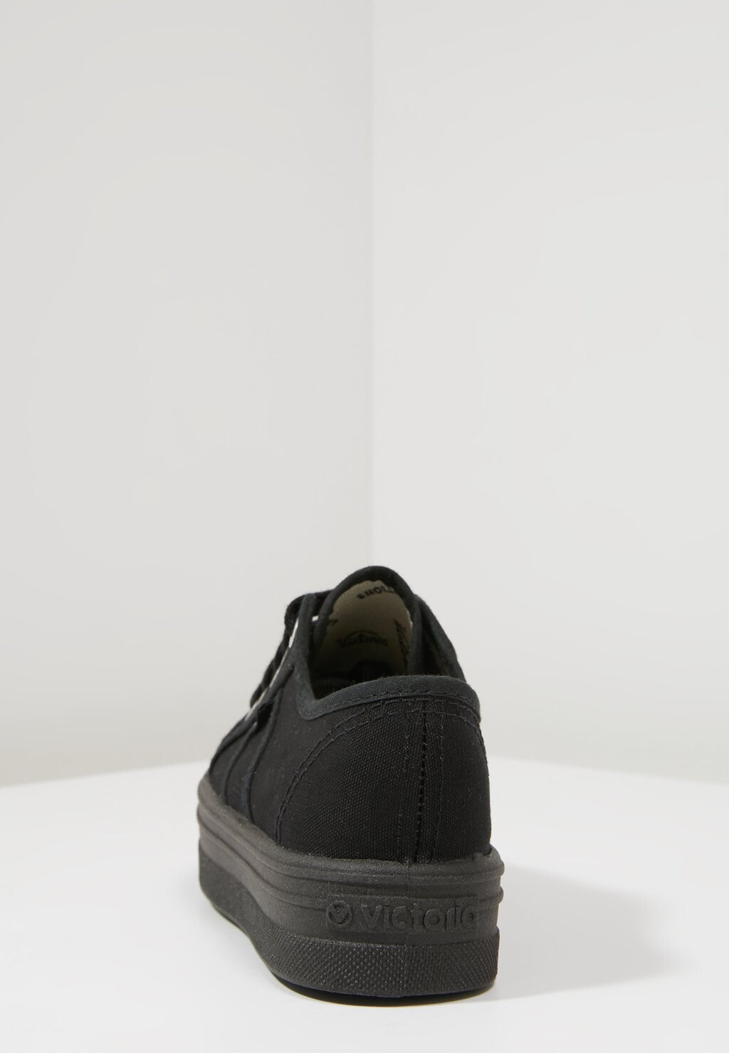 Низкие кеды Basket Lona Victoria Shoes, черные — фото 4