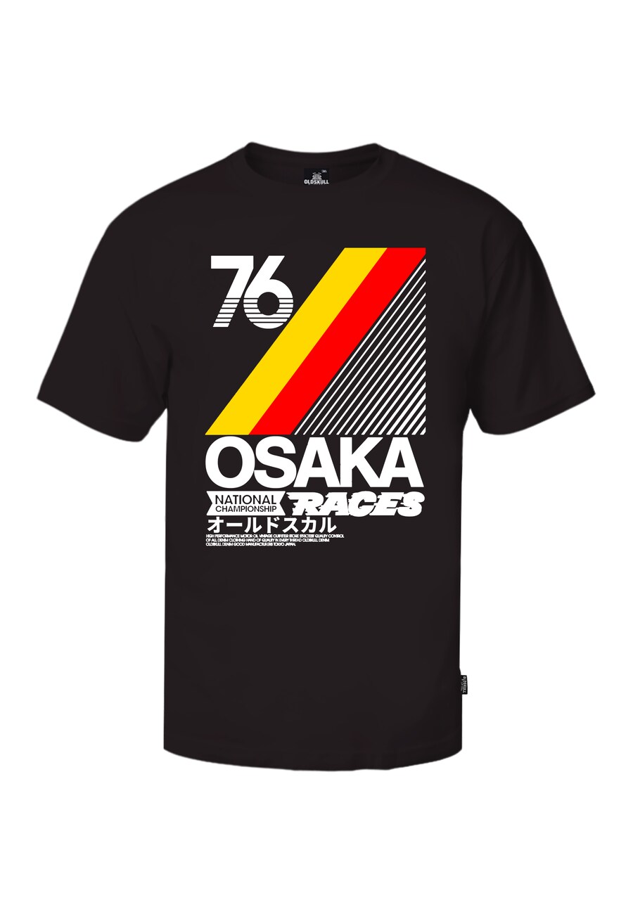

Рубашка Oldskull Retro Japan City, черный