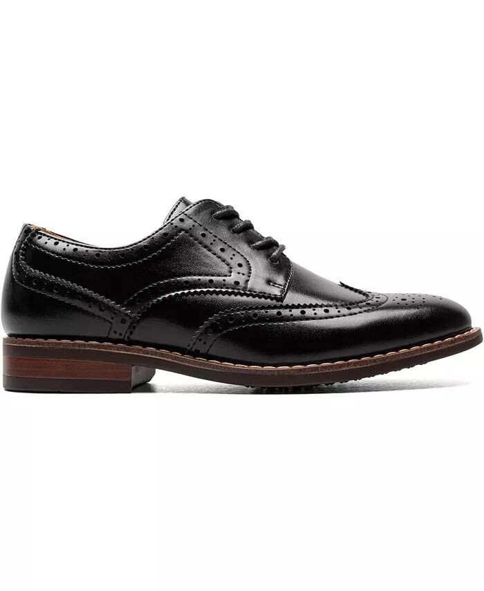Оксфорды Little Boys Rucci Junior с крылышками Florsheim, черный — фото 2