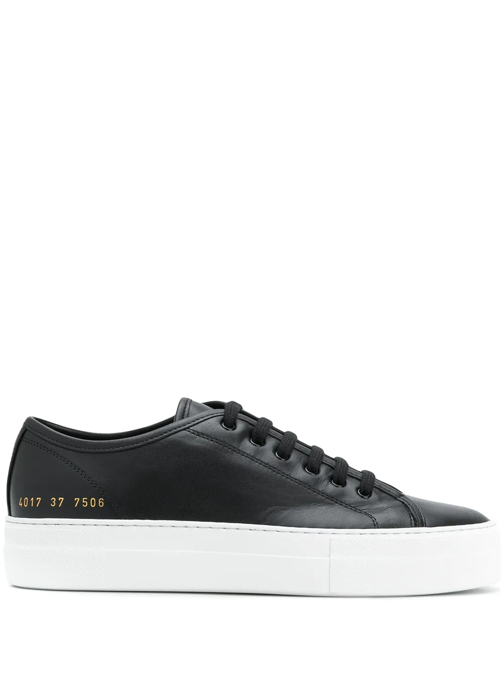 Кеды Tournament на шнуровке Common Projects, черный