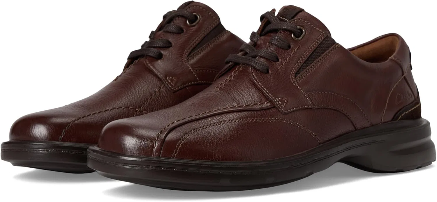 Мужские оксфорды Clarks Gessler Lace, Tan Leather
