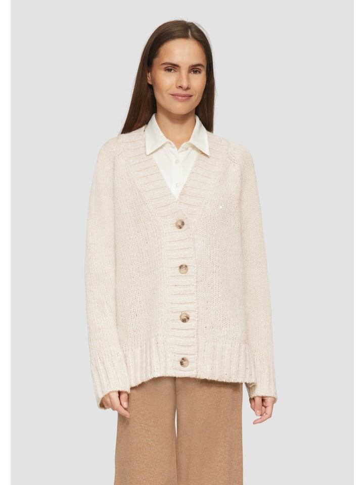 

Кардиган s.Oliver Strickjacke langarm, бежевый