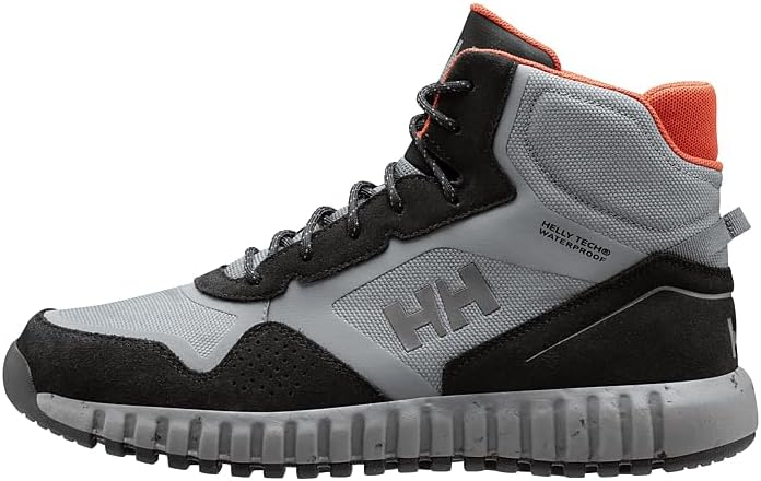 Мужские водонепроницаемые походные ботинки Helly-Hansen Monashee ULLR HELLY TECH, швы HH Seam-Shield, премиальная замша, кожа LWG, DWR без PFC, черный — фото 2