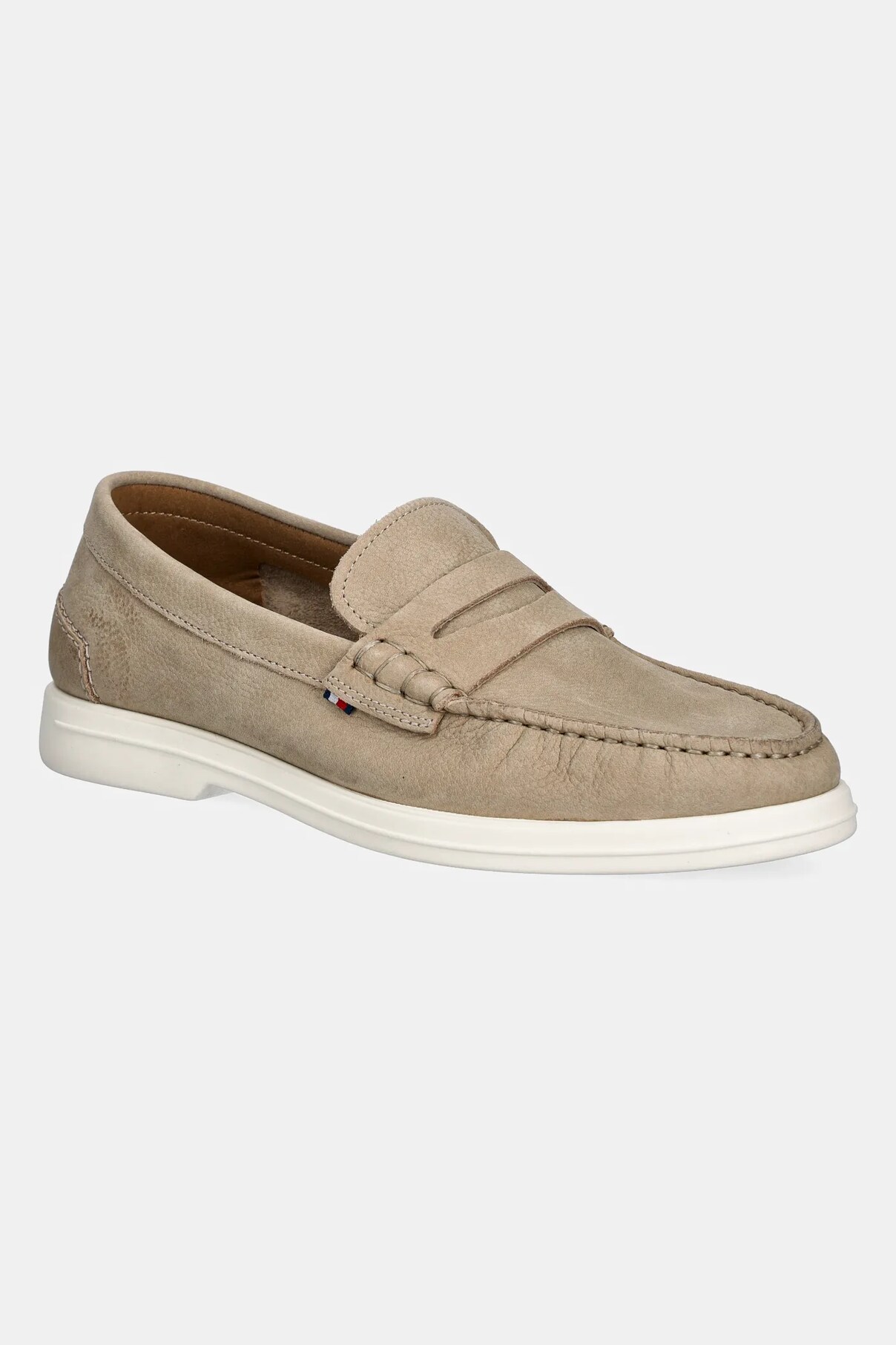

Туфли из нубука TOMMY HILFIGER NUBUCK P LOAFER Tommy Hilfiger, бежевый