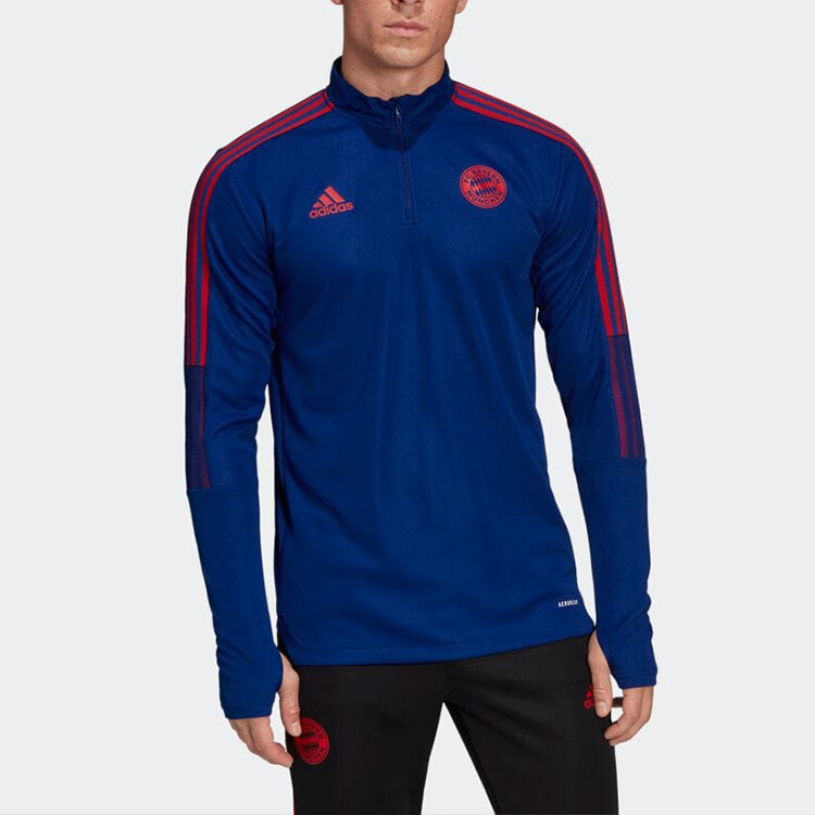 Куртка мужская синий Adidas — фото 3