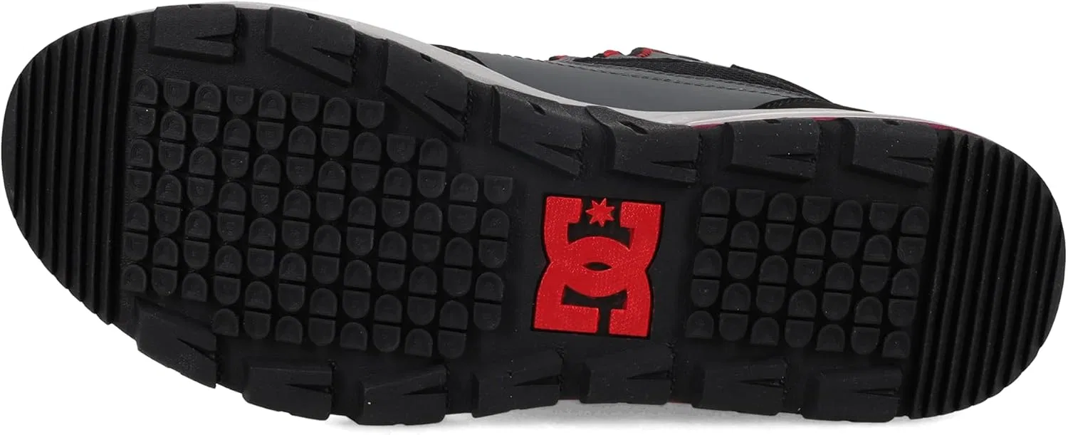 Мужские скейтбордистские кроссовки DC Shoes Woodland, Black / Grey — фото 4