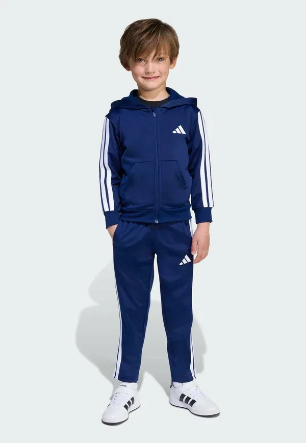Спортивный костюм детский Essentials Adidas Sportswear, темно-синий/белый