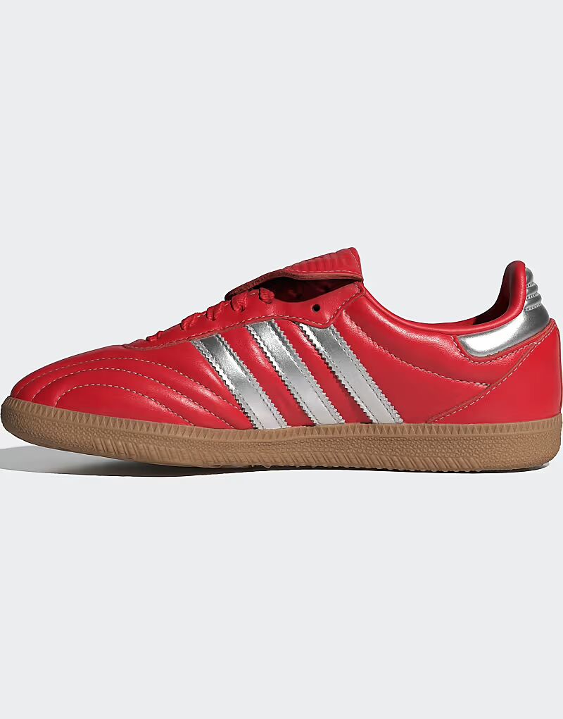 Кроссовки Adidas Originals Samba lt в цвете better scarlet / silver metal — фото 2