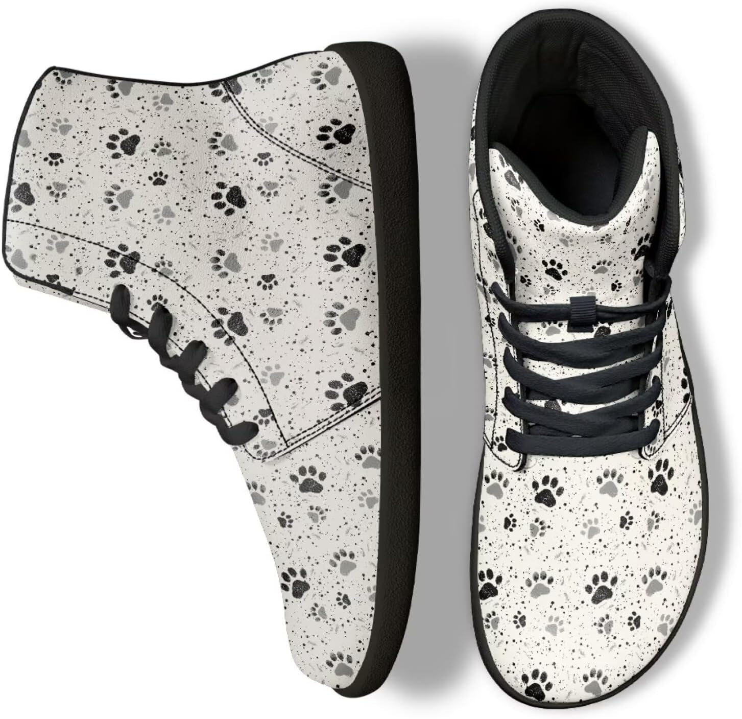 

Высокие кеды Binienty для мужчин и женщин, серый