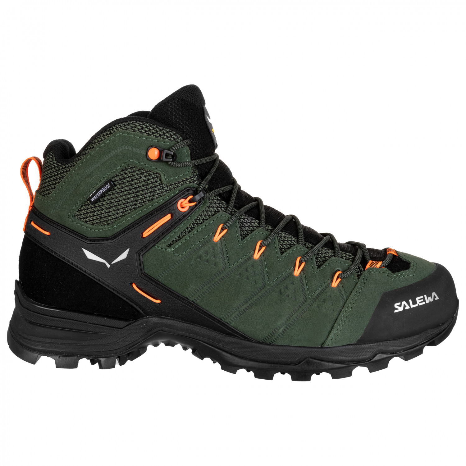 

Ботинки для прогулки Salewa Alp Mate Mid WP, цвет Thyme/Black