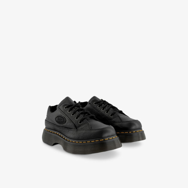 Ботинки Dr. Martens кожаные с люверсами, черный — фото 3