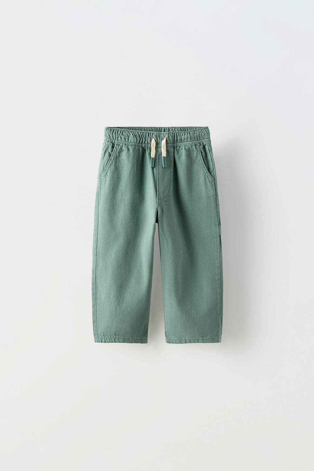 

Брюки плотника ZARA, зеленый
