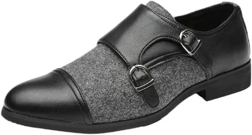 Лоферы мужские кожаные лакированные повседневные, Black SDKOLPBNMZX