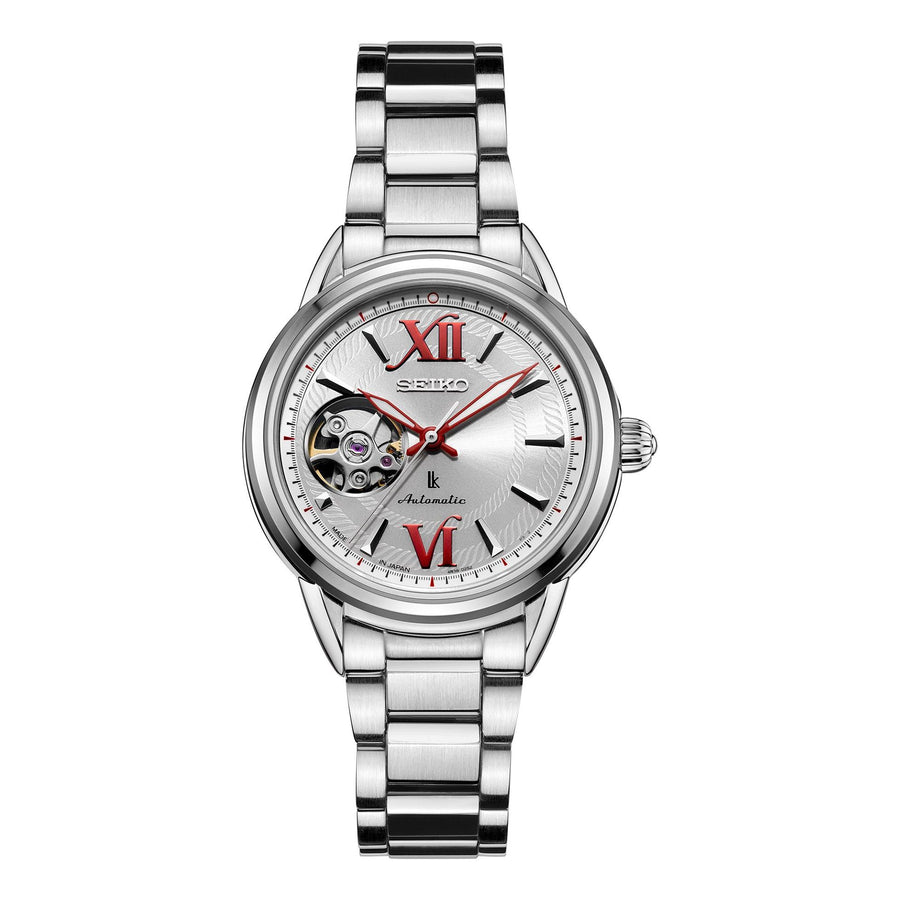 

Часы SEIKO Minimalistic Japan Hollow Out Mechanical Silver, серебряный
