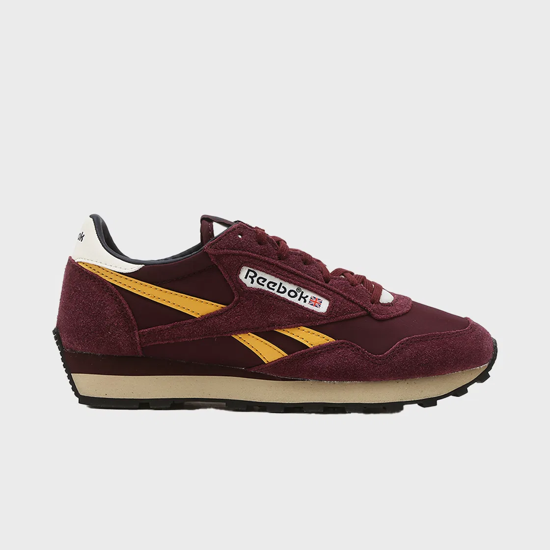 Мужские низкие кеды Aztec 2 цвета чёрной вишни от Reebok — фото 2