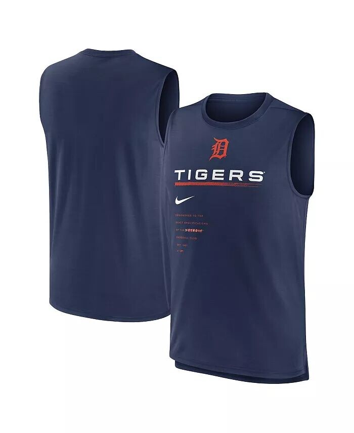 

Мужская темно-синяя майка Detroit Tigers Exceed Performance Nike