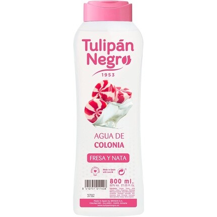 Tulipan Negro Tulipán Eau De Cologne Noir Strawberry And Nata 800ml