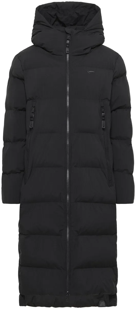 

Стеганое пальто в стиле рэгвир "ПАТРИЗ", ДЛИННОЕ ПАЛЬТО Ragwear, черный