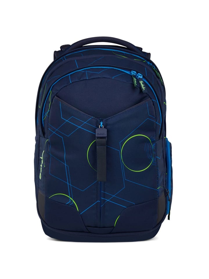 

Satch Школьный рюкзак Match Blue Tech 2025 синего цвета