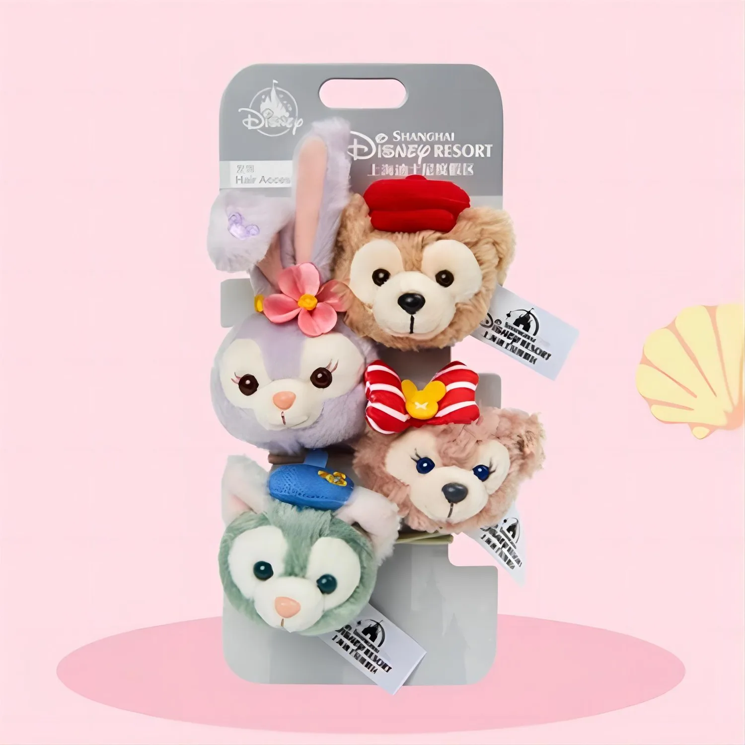 Набор заколок для волос Duffy And Friends Western Style Collection, Shanghai Creative IP Merch Disney, Hair Accessory Clothing Sets — фото 4