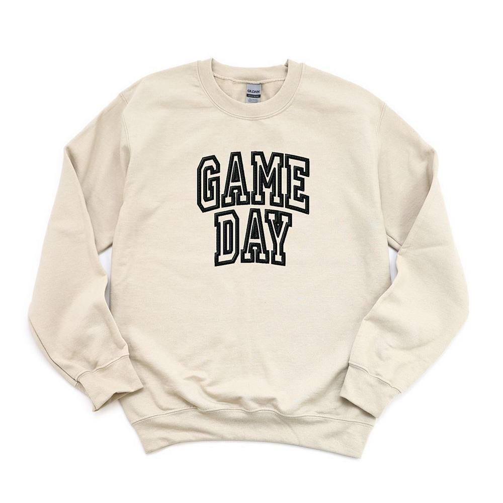 

Толстовка с вышивкой Game Day в форме арки Simply Sage Market, цвет Dust