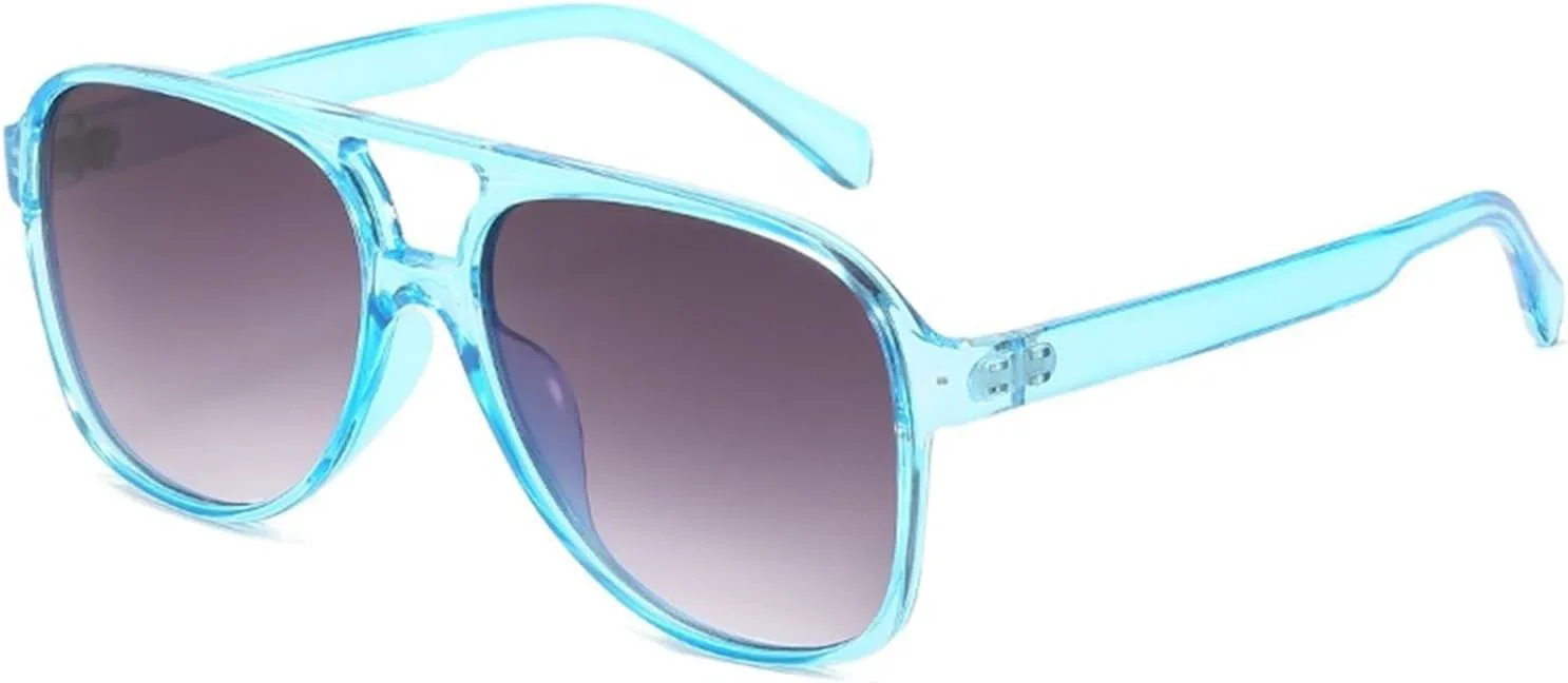 

Мужские солнцезащитные очки с крупной оправой для активного отдыха, отпуска, поездок на работу, спорта, вечеринок, женские солнцезащитные очки Generic, Blue