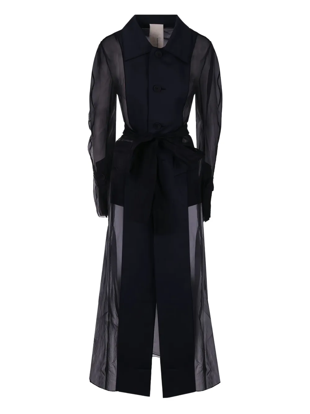 

Однобортное пальто Phaedo Studios, синий